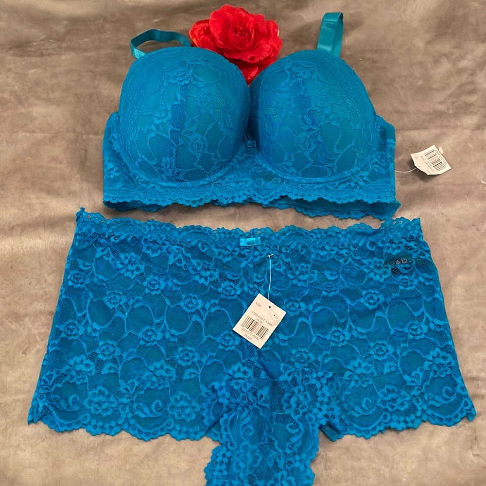 Plus Size Bra Set - Various Sizes (38C/3X, 44C/3X)